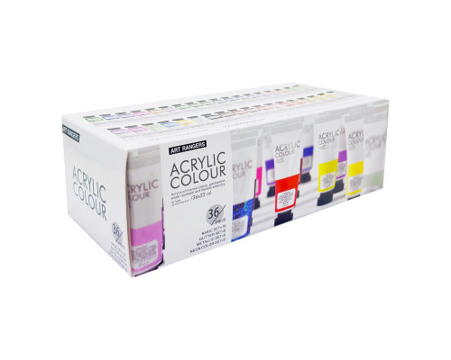 Набор акриловых красок "Art ranger" 32KRFEA3622-2, 36 цветов, по 22 мл