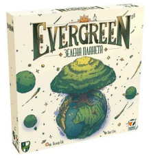 Настольная игра "Evergreen. Зеленая планета" EVG001UA 45 фишек ростков