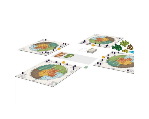 Настольная игра "Evergreen. Зеленая планета" EVG001UA 45 фишек ростков