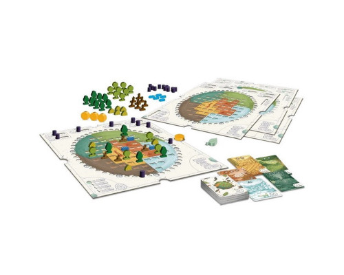 Настольная игра "Evergreen. Зеленая планета" EVG001UA 45 фишек ростков