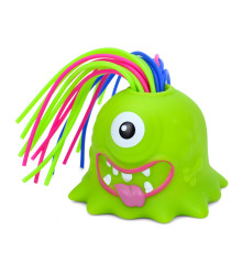 Дитяча іграшка-антистрес "Монстрик" FG231109065Q(Green) звук та світло, 5 см