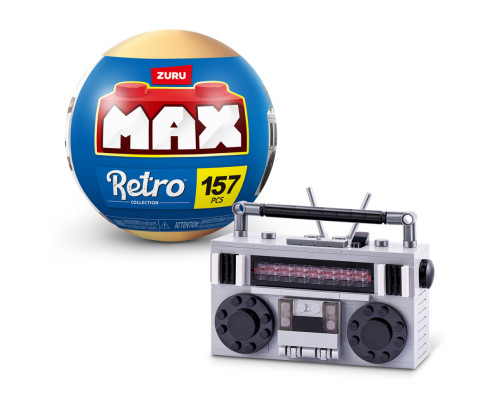 Конструктор у капсулі Касетний магнітофон MAX 83185DGQ8 серії "Retro" S1