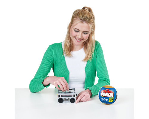 Конструктор у капсулі Касетний магнітофон MAX 83185DGQ8 серії "Retro" S1