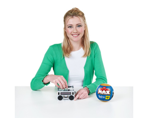 Конструктор у капсулі Касетний магнітофон MAX 83185DGQ8 серії "Retro" S1