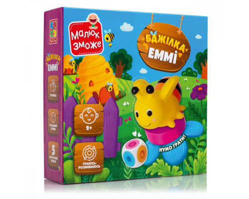 Настольная игра "Пчелка Эмми" VT2100-21 на украинском языке