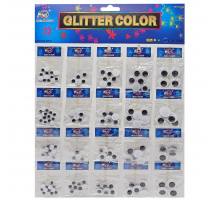 Творчий набір для аплікацій "Очі" 929446, 5 розмірів Творчий набір для аплікацій "Очі" 929446, 5 розмірів