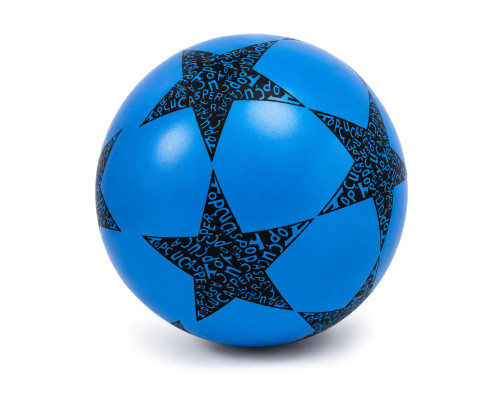 Дитячий гумовий м'яч Зірка RB20302(Blue) 60 грам, діаметр 18 см