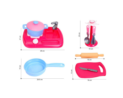 Игрушка "Кухня с набором посуды ТехноК", арт. 7280TXK