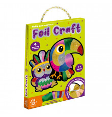 Набір для творчості "Foil craft Birds" VT4433-12, 18 аркушів фольги