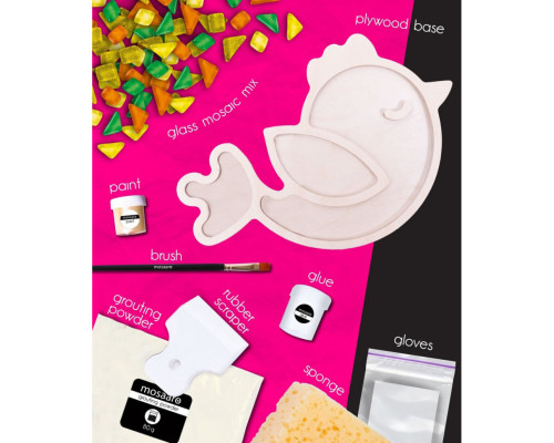 Детский набор для творчества хрустальная мозаика "Птица" MA1005