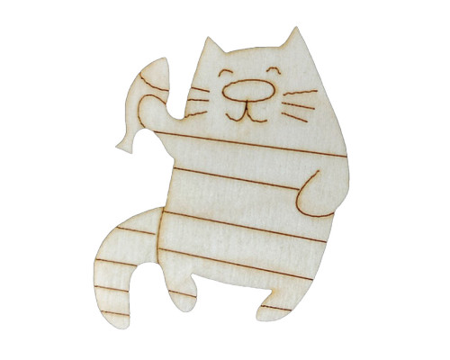 Набор детского творчества Роспись по дереву «Магниты-веселые коты» РД-011