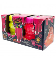 В'язка маса "Mega Stretch Slime" SLM-11-02U(Pink-Yellow) 2 банки