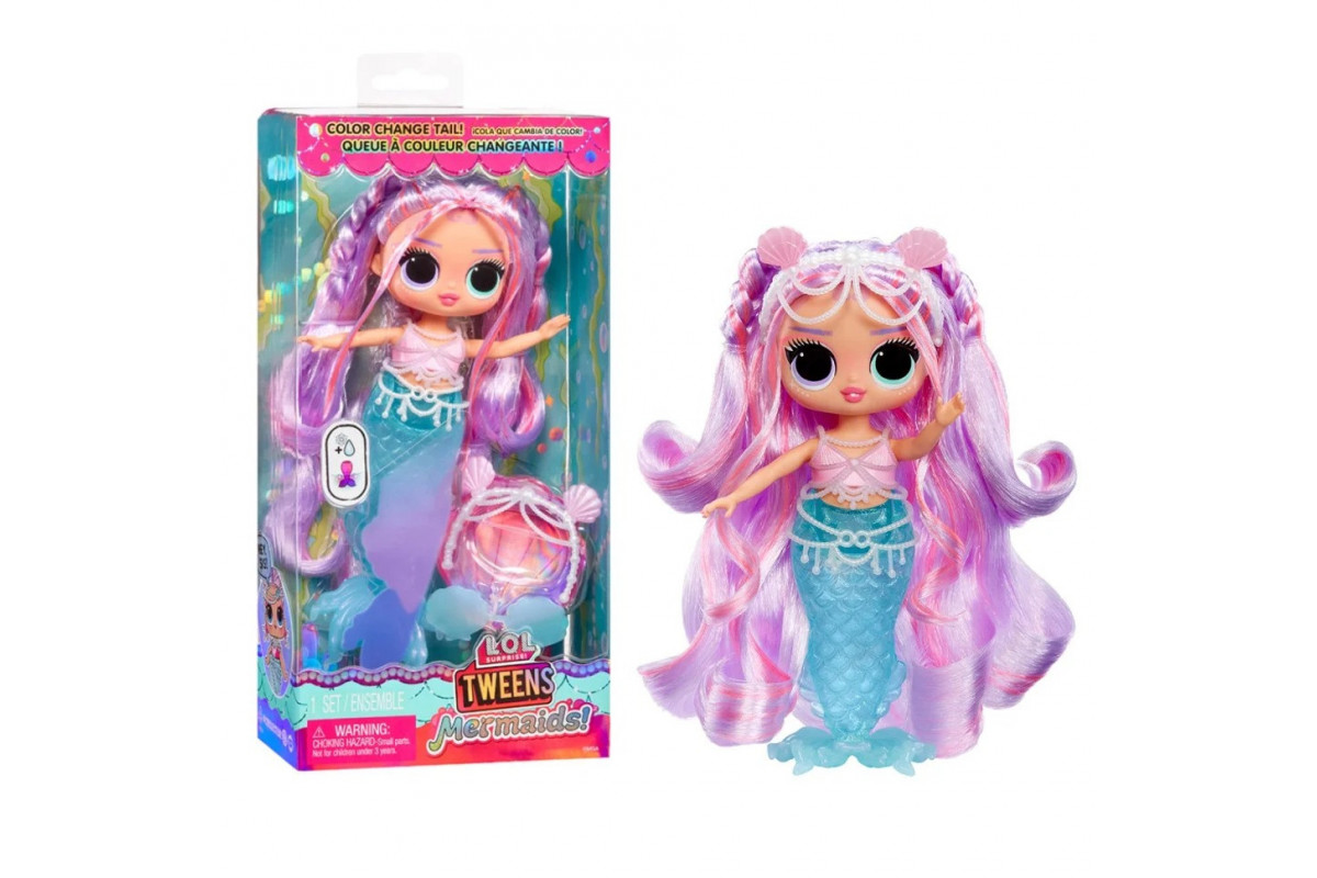 Игровой набор с куклой "Лана Мерин" L.O.L. Surprise! 510444 серии "Tweens Mermaids!" с аксессуарами