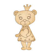 Фігурка для розмальовування та декорування "Ведмедик-3" FDZ-072