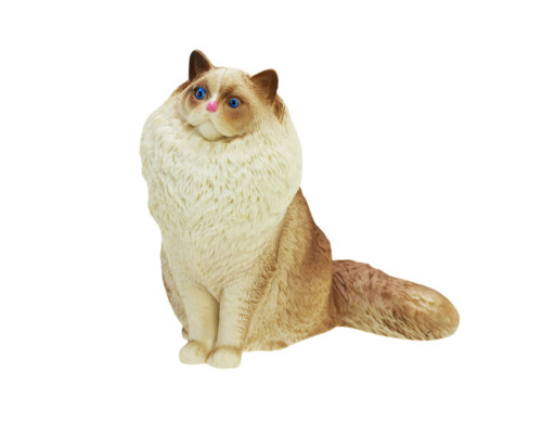 Детская игрушечная фигурка животного "Sitting Ragdoll" TBS081-7