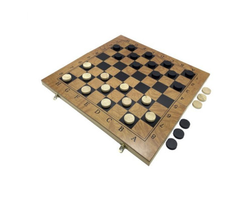Набір настільних ігор "Шахи 3 в 1" Set3 NE-LG-12 нарди, шашки, шахова дошка 40х40 см