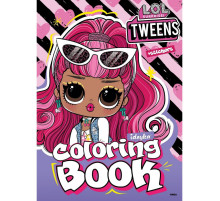 Раскраска со стикерами "Tweens Cherry" LCB29, 16 страниц