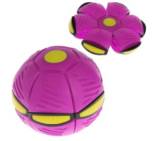 Летючий трансформерний м'яч 1002-3 світиться Фіолетовий