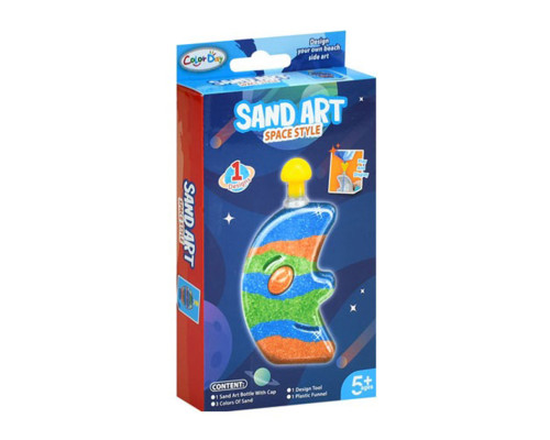 Набір для малювання піском "Місяць" 8938-9-2 колба, 3 кольори