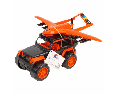 Игровой набор транспорта "Внедорожник и Беспилотник" 0853TXK