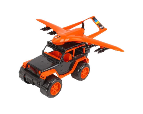 Игровой набор транспорта "Внедорожник и Беспилотник" 0853TXK