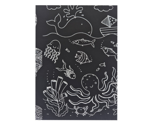 Скретчбук "Europe" 20-0915-WH-1 на спіралі, 10 аркушів, 14х20 см