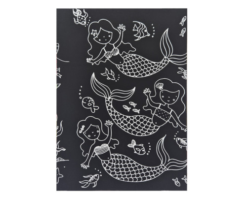 Скретчбук "Europe" 20-0915-WH-1 на спіралі, 10 аркушів, 14х20 см