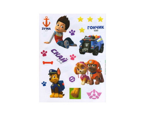 Книга з наклейками Щенячий патруль Команда щенят Ранок 192002 Укр