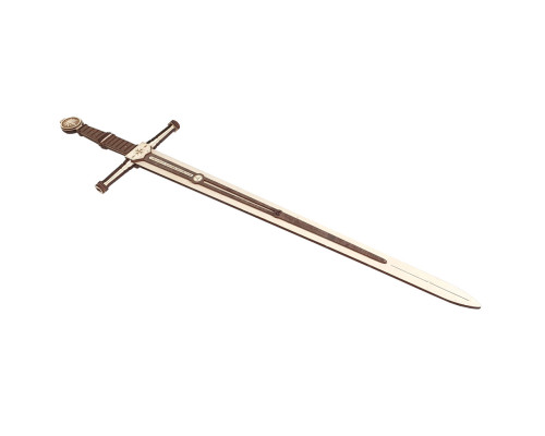 Сувенирный деревянный меч «ВЕДЬМАК STEEL» WTst73