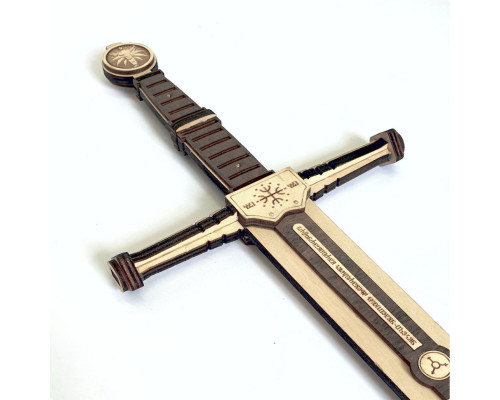 Сувенирный деревянный меч «ВЕДЬМАК STEEL» WTst73