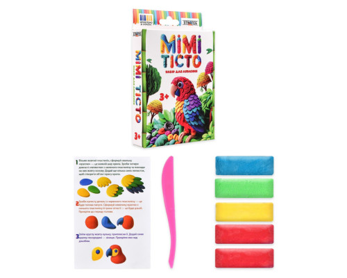 Набір для ліплення пластилін "Мімі тісто Папуга" 31056