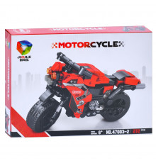 Дитячий конструктор "Мотоцикл" 47003-2, 272 елемента