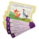 Дитяча Казка-пазл "Курочка Ряба. Лисиця та Журавель" 826006 картон, 5 сторінок