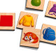 Деревянный пазл-вкладыш "Ассоциации цвета" (ПСД268) PSD268