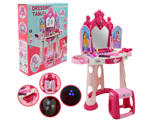 Игровой набор Трюмо Dressing Table 1195 с аксессуарами, свет, музыка