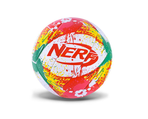 М'яч волейбольний Nerf VB25621(Red) полімерні матеріали, діаметр 21 см