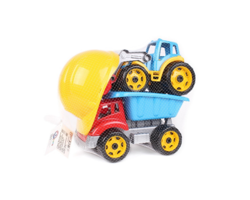 Дитячий набір "Малюк-Будівельник 3" ТехноК 3954TXK з каскою