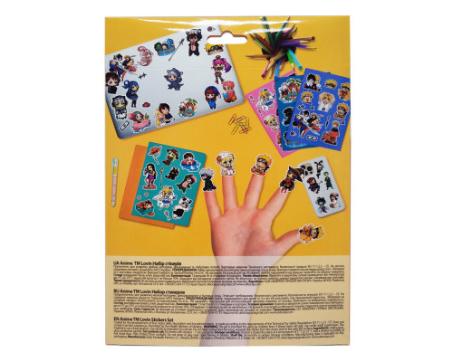 Набір стікерів Anime TM Lovin 90014