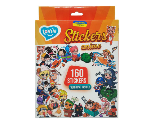 Набір стікерів Anime TM Lovin 90014