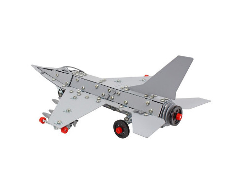 Дитячий металевий конструктор "Винищувач F16" 9598TXK 430 деталей