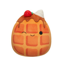 М'яка іграшка Вафелька Вівер з полуничкою Squishmallows SQCR05376, 19 см