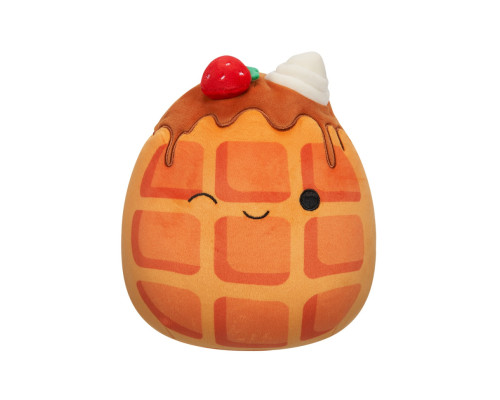 М'яка іграшка Вафелька Вівер з полуничкою Squishmallows SQCR05376, 19 см