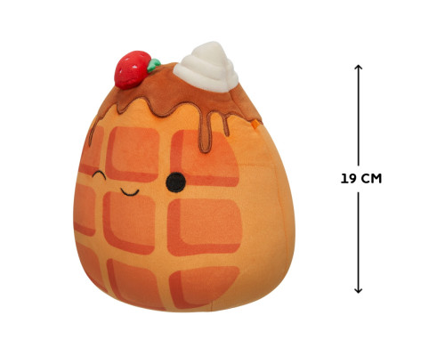 М'яка іграшка Вафелька Вівер з полуничкою Squishmallows SQCR05376, 19 см