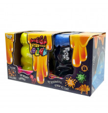 В'язка маса "Mega Stretch Slime" SLM-11-01U(Yellow-Blue) 2 банки