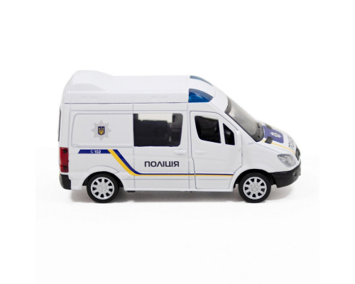 Автомодель дитяча Поліція Mersedes-Benz Sprinter TechnoDrive 250294 інерційна