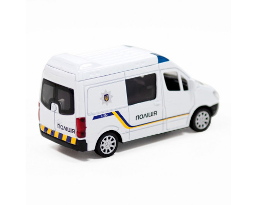 Автомодель дитяча Поліція Mersedes-Benz Sprinter TechnoDrive 250294 інерційна