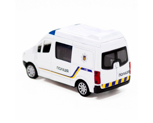 Автомодель дитяча Поліція Mersedes-Benz Sprinter TechnoDrive 250294 інерційна