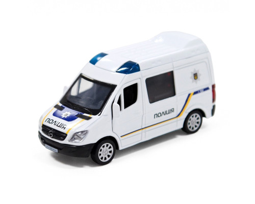 Автомодель дитяча Поліція Mersedes-Benz Sprinter TechnoDrive 250294 інерційна