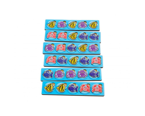 Деревянная настольная игра "Морские жители-1" Ubumblebees (ПСД003) PSD003 сортер-комодик