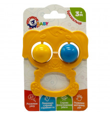 Дитяче брязкальце "Собачка" 9338TXK-12 жовтий